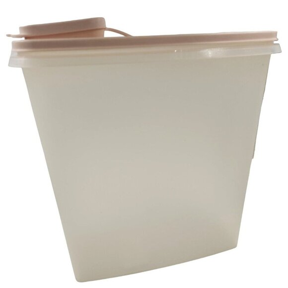 Vintage Tupperware Cereal Keeper 13 Cup Container #1588-7 Container, #1590-8 Cap - Picture 1 of 8